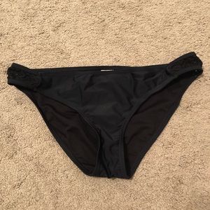 Black bikini bottoms